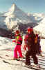 Skiing in Zermatt