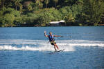 Waterskiing Cook's Bay