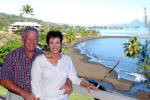 Alan & Sudy on the balcony