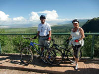 Biking Lake Manyara