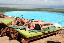Couple Sunning