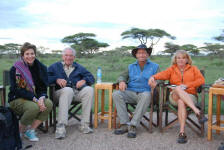 Fireside at Ndutu