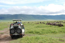 Driving in Crater