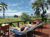 Sunbathing at Maramboi