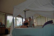 Inside Maramboi Tent