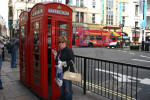 Pam at a Phone Booth