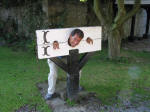 Stocks at Ruthin Castle