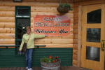 Entrance to Grande Denali Lodge