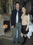 Andrea and Roy at L'Espalier