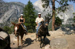 On the trail to Nevada Fall