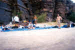 Camping on the Beach