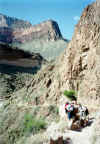 Hiking into the Canyon