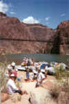 Loading the boats