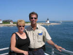 Arriving in Nantucket Harbor