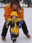 Josh & Bobby on Skates