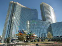 Rear of Aria Resort