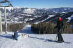 Snowboarding and Skiing