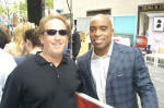 Tiki Barber with Jordan Davis
