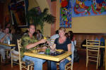 Dining at The Parrot Club