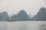 Iconic Boat on Halong Bay