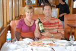 Lunch on the boat