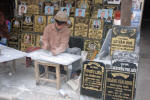 Carving Headstones