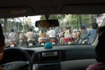 Swarm of Motorbikes
