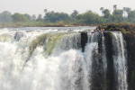 Swimming in the Falls